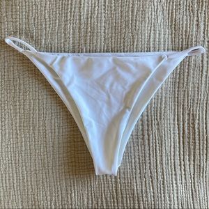 Mandalynn white swim bottoms